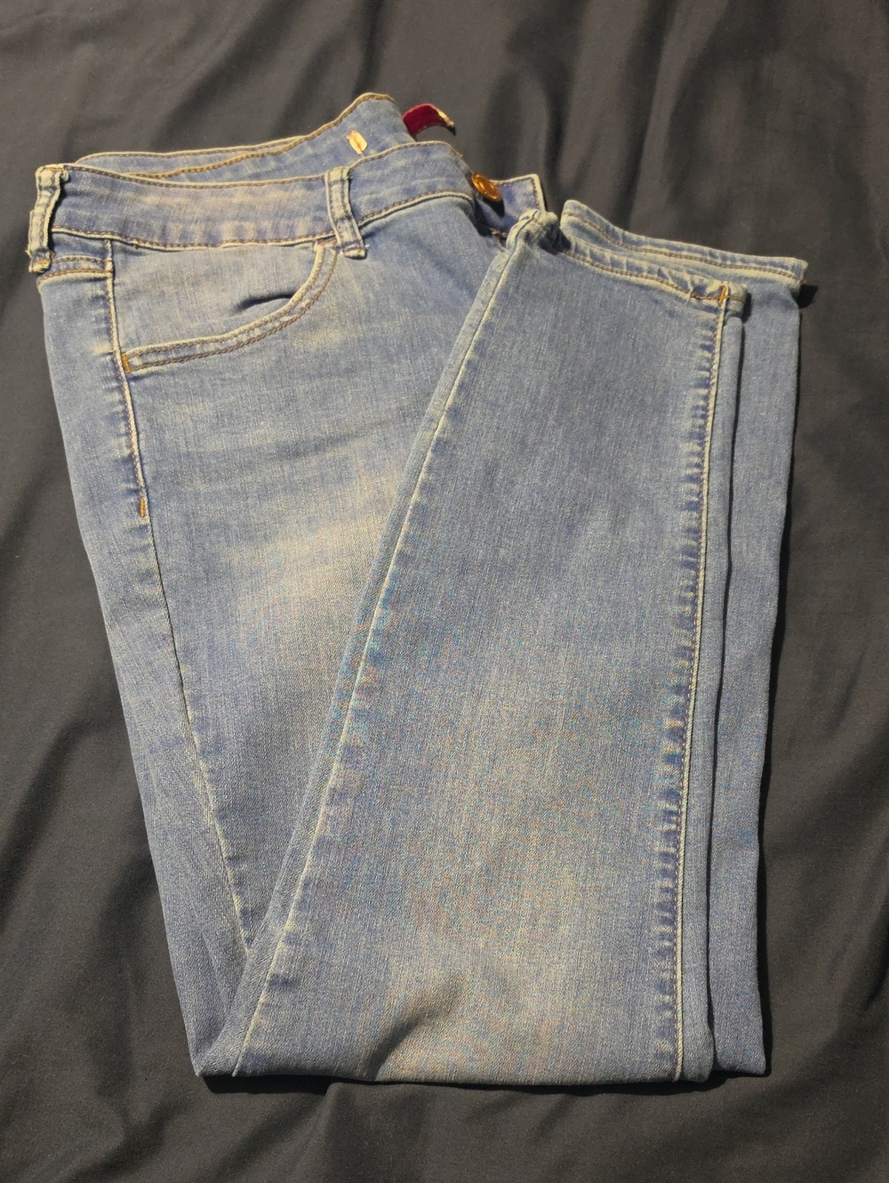 SO Light Wash Skinny Jeans - Blue